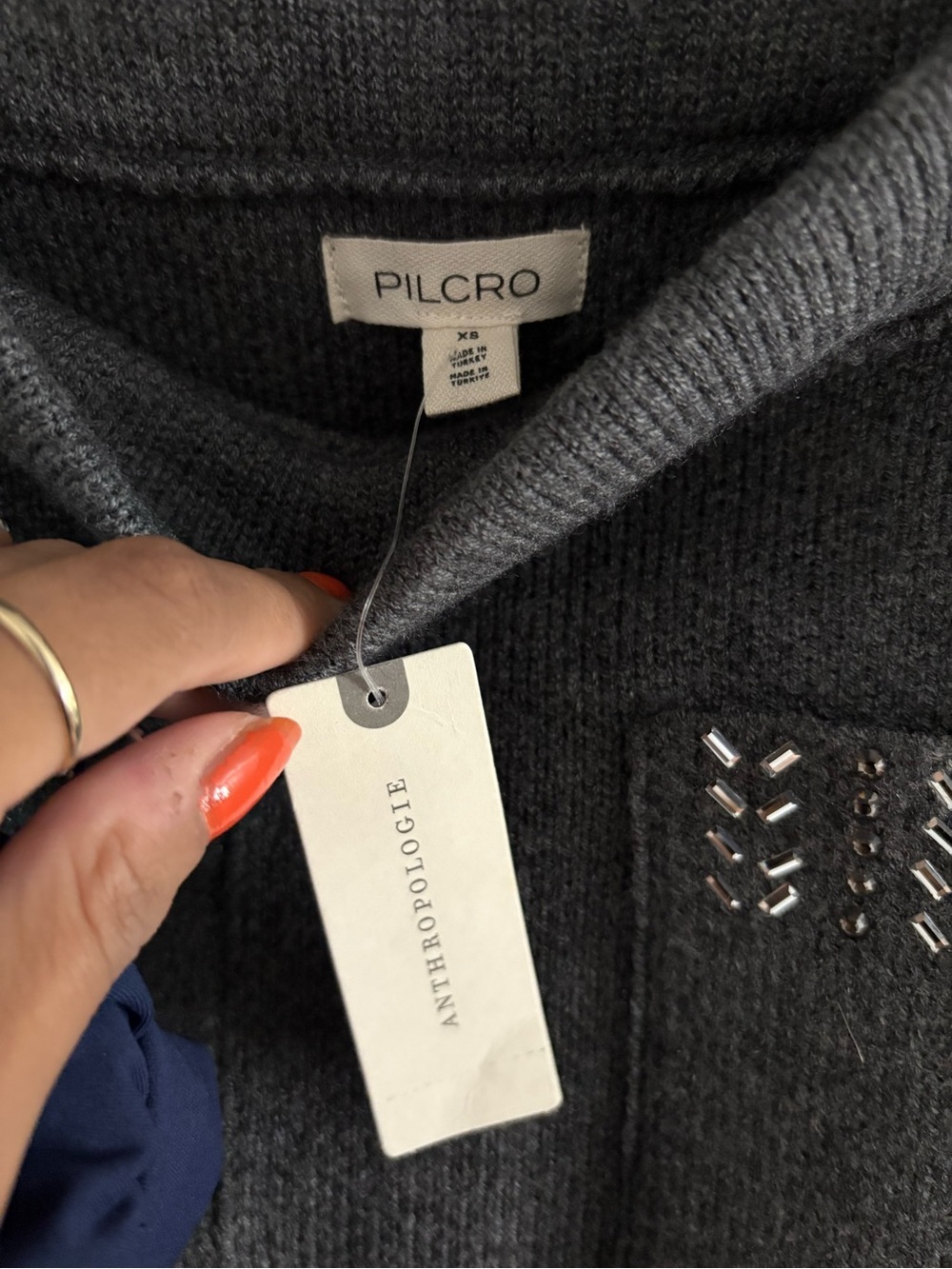 Pilcro Gem Pocket Sweater Knit
Mini Skirt - Picture 7 of 9